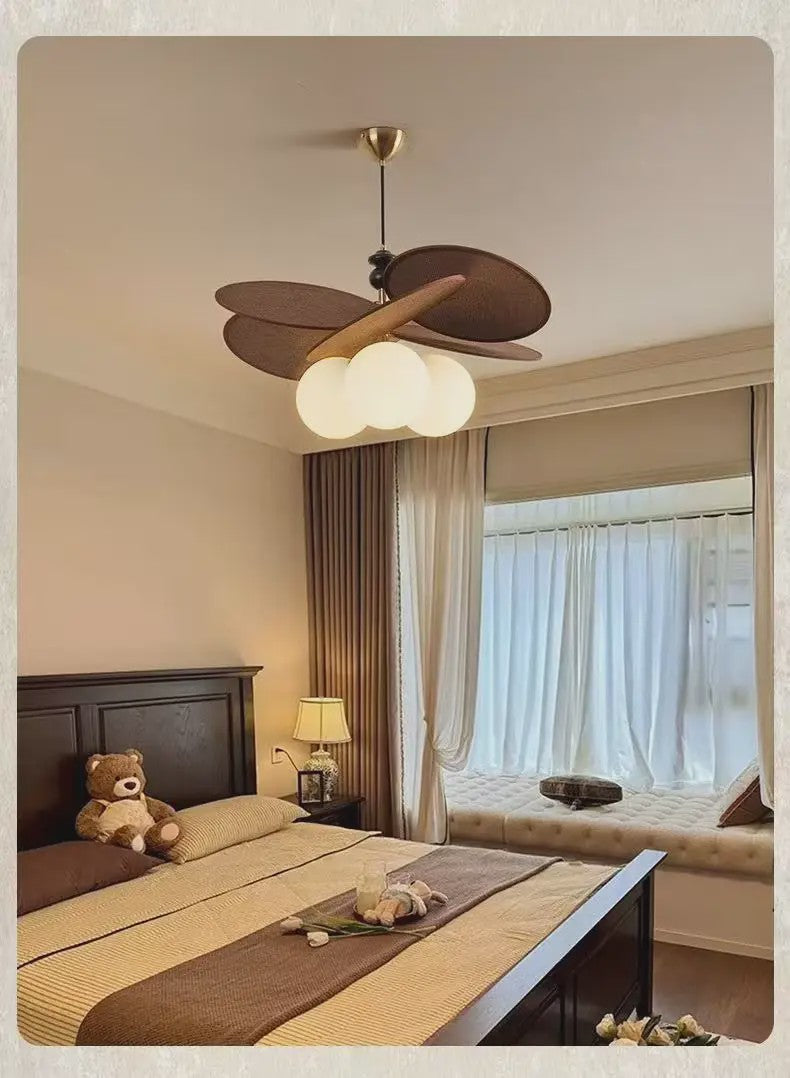 Vintage Rotan Hanglamp met Geweven Kap - Retro Stijl voor Woonkamer, Restaurant of Hotel