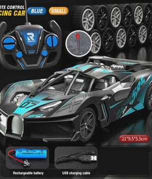RC Drift Raceauto - Hoge Snelheid Afstandsbediening Sportscar Speelgoed voor Kinderen