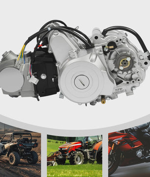 125cc 4-Takt Semi-Automatische Motor met Elektrische Start & Reverse voor ATV, Quad, Go-Kart