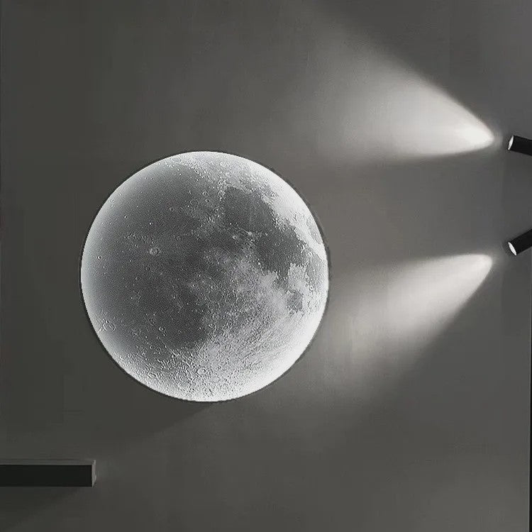 Creatieve Maan Wandlamp LED - Sfeervolle Verlichting voor Woonkamer & Slaapkamer