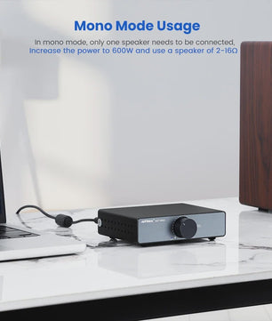 AIYIMA A07 MAX Krachtige Klasse D Versterker - 300W x2 Stereo / 600W Mono