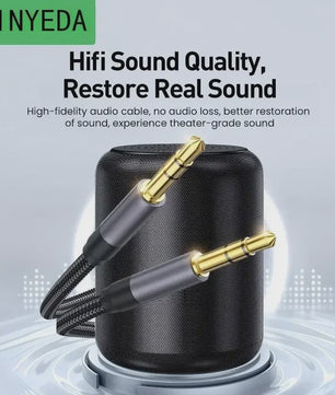 3.5mm Jack Audio Kabel - Male naar Male Aux Kabel (3 Meter)