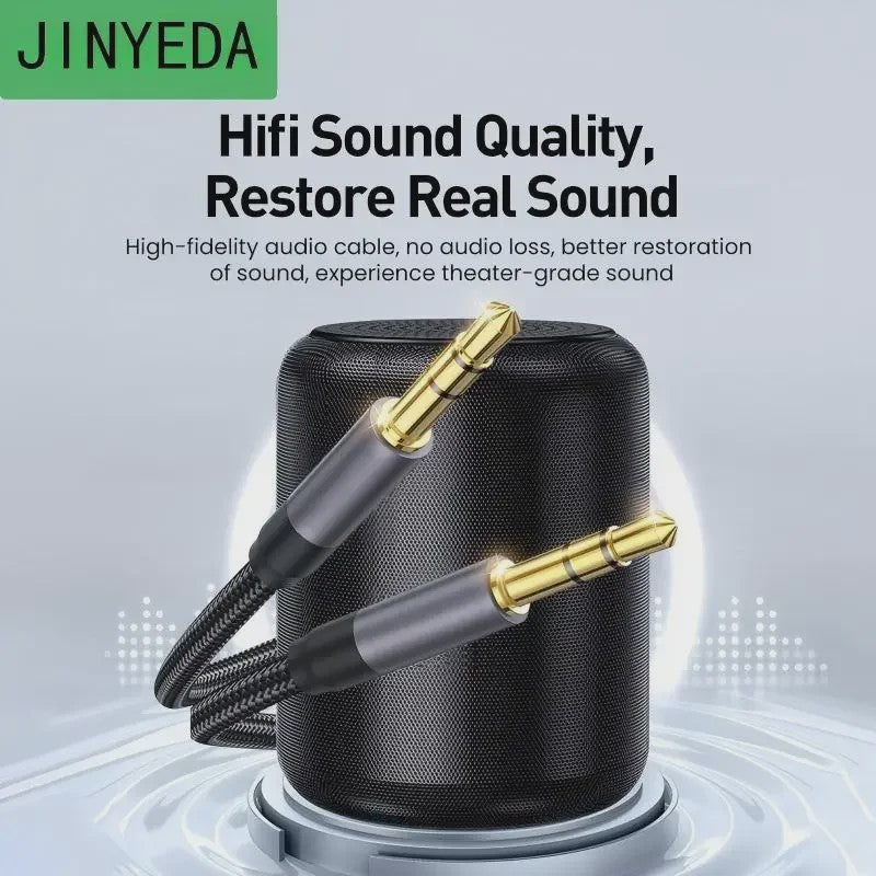 3.5mm Jack Audio Kabel - Male naar Male Aux Kabel (3 Meter)