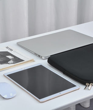 Zachte Katoenen Laptop Sleeve Tas - Beschermhoes voor 11" t/m 15.6" Laptops & Macbooks
