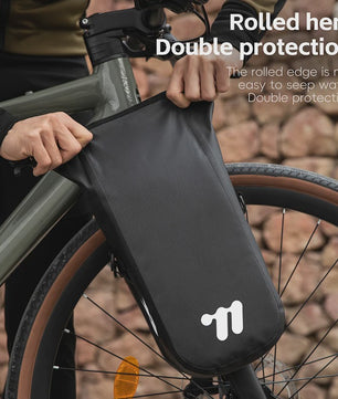 WEST BIKING Fiets Voorvork Tas 5.5L Waterdicht met Quick Release Systeem