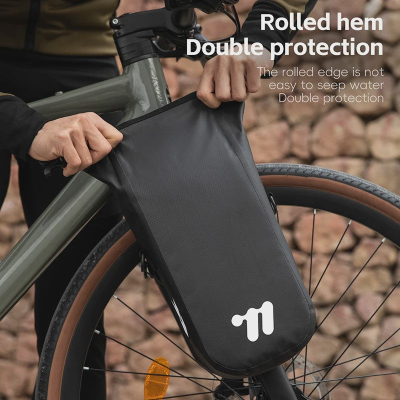 WEST BIKING Fiets Voorvork Tas 5.5L Waterdicht met Quick Release Systeem