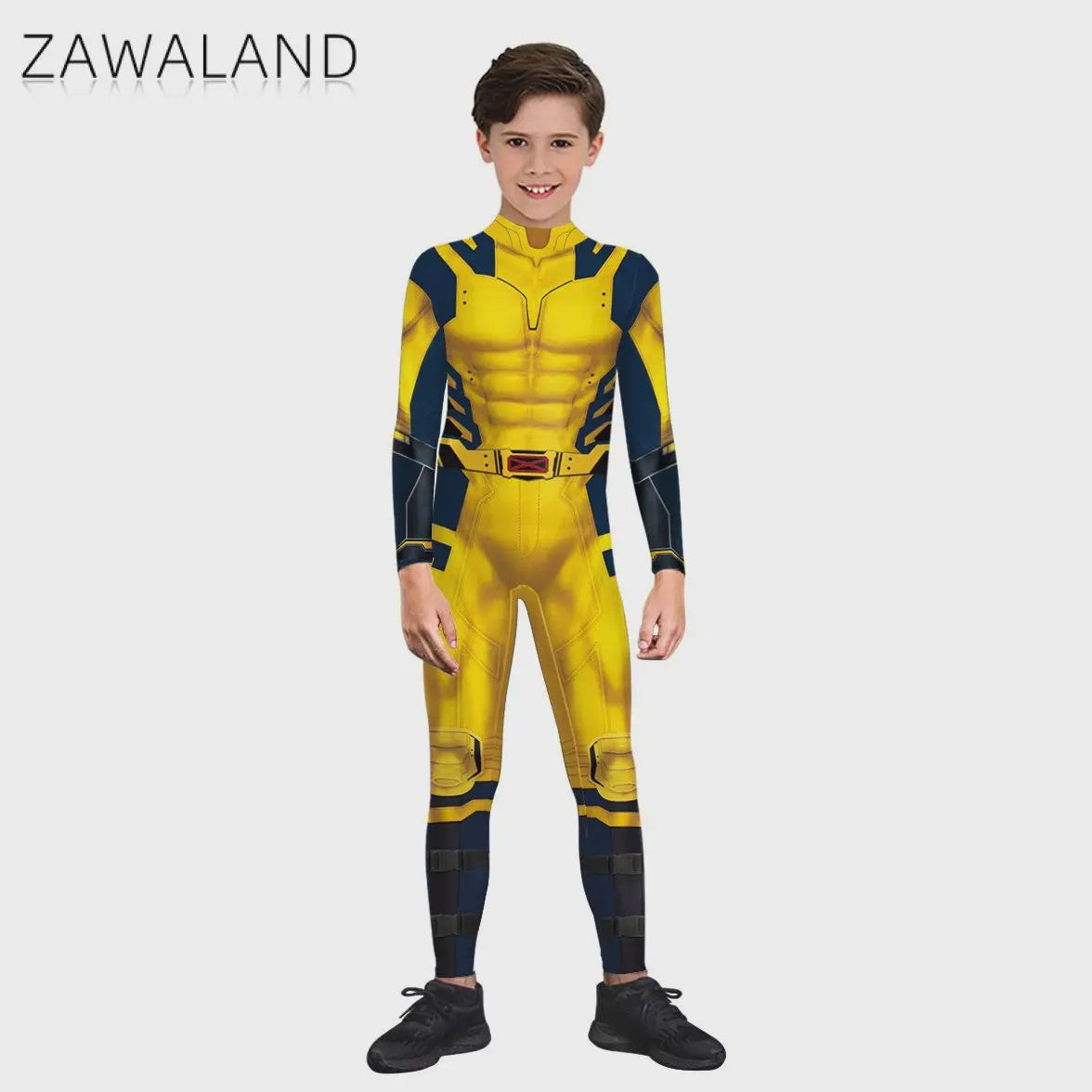 Deadpool & Wolverine Dual Cosplay Jumpsuit - Superhelden Outfit voor Kinderen & Volwassenen