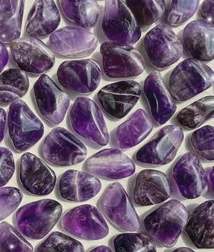100g Gekantelde Amethist Kristallen - Gepolijste Edelstenen voor Woondecoratie & Reiki