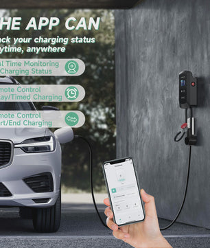 22KW 3-Fase Type 2 EV Laadstation Wallbox met WIFI/APP Controle - Snel Laden tot 7.6KW