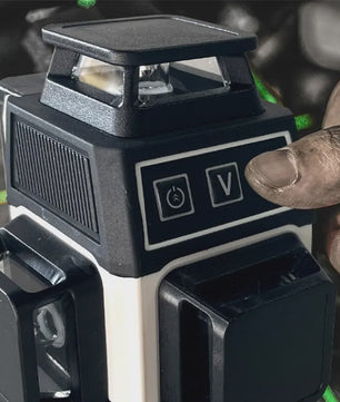 Pracmanu 4D 16-Lijn Groen Laserwaterpas met Afstandsbediening - Zelfnivellerend 360°