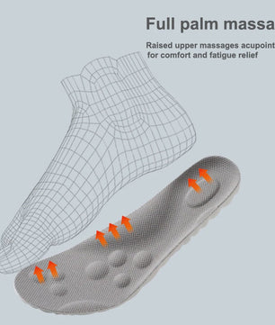 Hoge Elasticiteit Latex Sportzolen - Ademend, Schokabsorberend & Steun voor Voeten