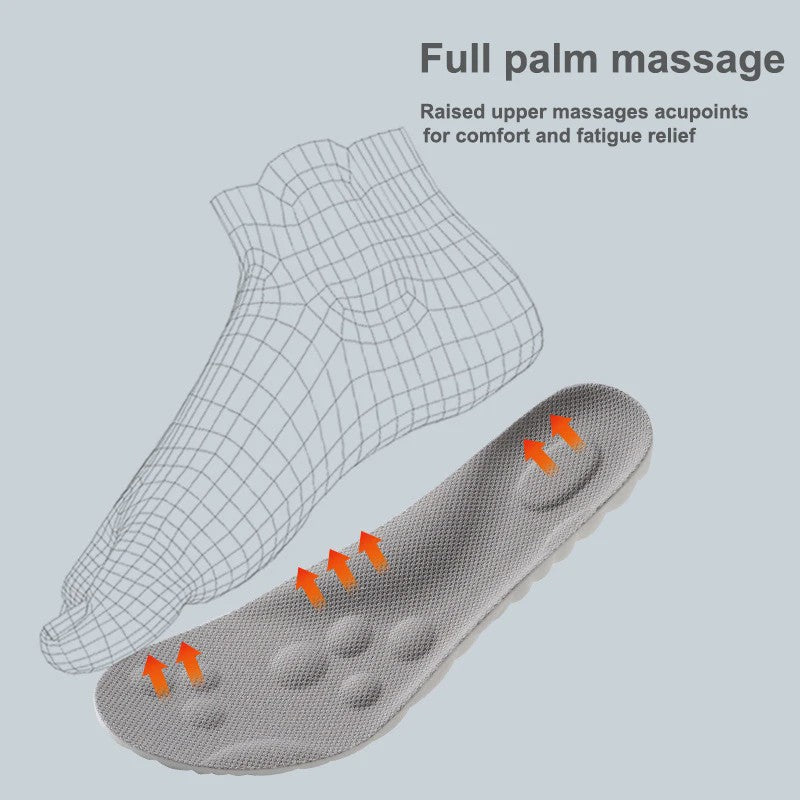 Hoge Elasticiteit Latex Sportzolen - Ademend, Schokabsorberend & Steun voor Voeten