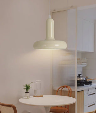 Moderne Paddenstoel Hanglamp Cream Style - Sfeervolle Verlichting voor Slaapkamer & Hotel
