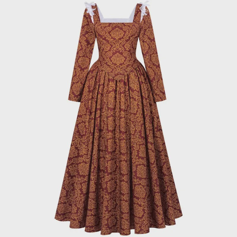 Middeleeuwse Hofjurk Renaissance Dameskostuum - Historisch Cosplay & Feestjurk