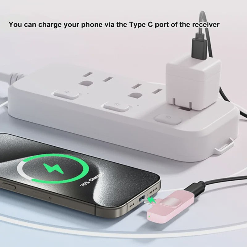 Draadloze Lavalier Microfoon - Mini Clip-on met Ruisonderdrukking voor iPhone, iPad & Android