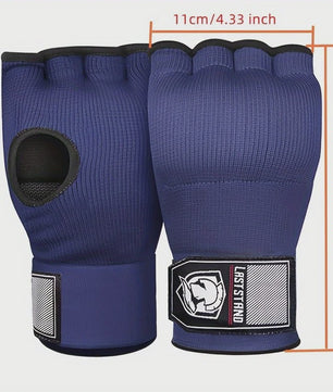 Half Vinger Bokshandschoenen met Lange Polsband - Ideaal voor MMA, Muay Thai & Training