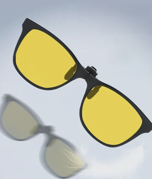 Clip-on Bril: Blauw Licht Filter & Nachtzicht voor PC, Gaming & Autorijden