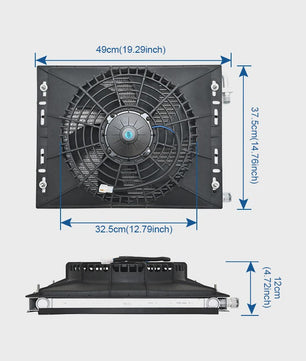 Universele 12V/24V Elektrische Airco & Verwarming Unit met Compressor voor Vrachtwagen en Camper