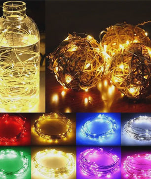 Waterproof LED Lichtketting - 1M t/m 10M - Feestelijke Decoratie voor Binnen & Buiten