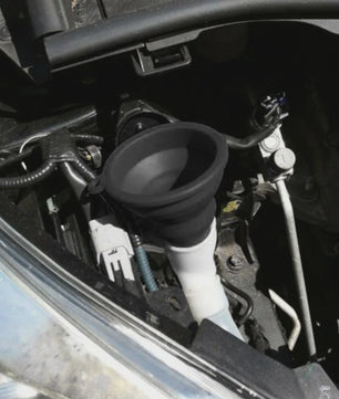Universele Silicone Opvouwbare Trechter voor Auto Olie en Vloeistof Verversen