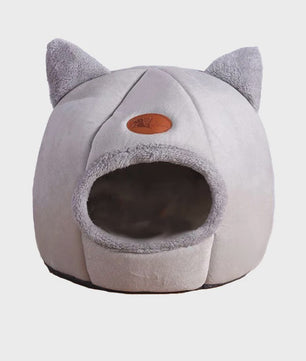 Knusse Kattenmand en Hondenhok - Diepe Slaap Comfort voor de Winter