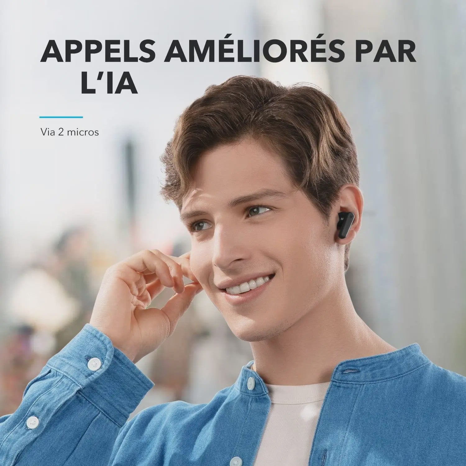 Soundcore R50i Draadloze Oordopjes: 30 Uur Luistertijd, Bluetooth 5.3 & EQ