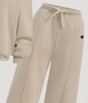 Set Meisjes Trui en Wijde Broek - Stijlvolle Herfst Outfit