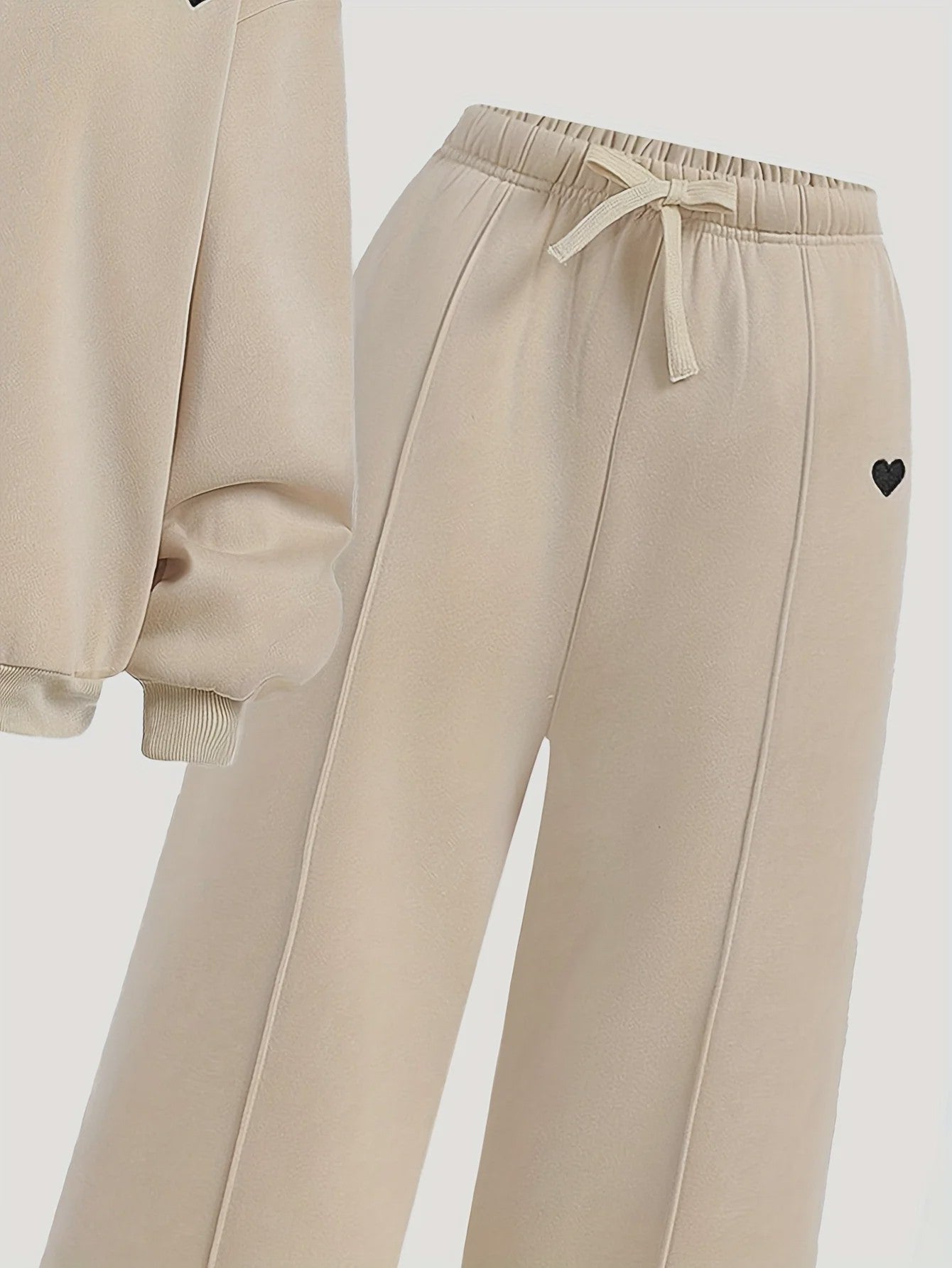 Set Meisjes Trui en Wijde Broek - Stijlvolle Herfst Outfit