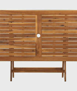 Opvouwbare Tuintafel Acacia Hout 120x70x75 cm - Duurzaam & Lichtgewicht