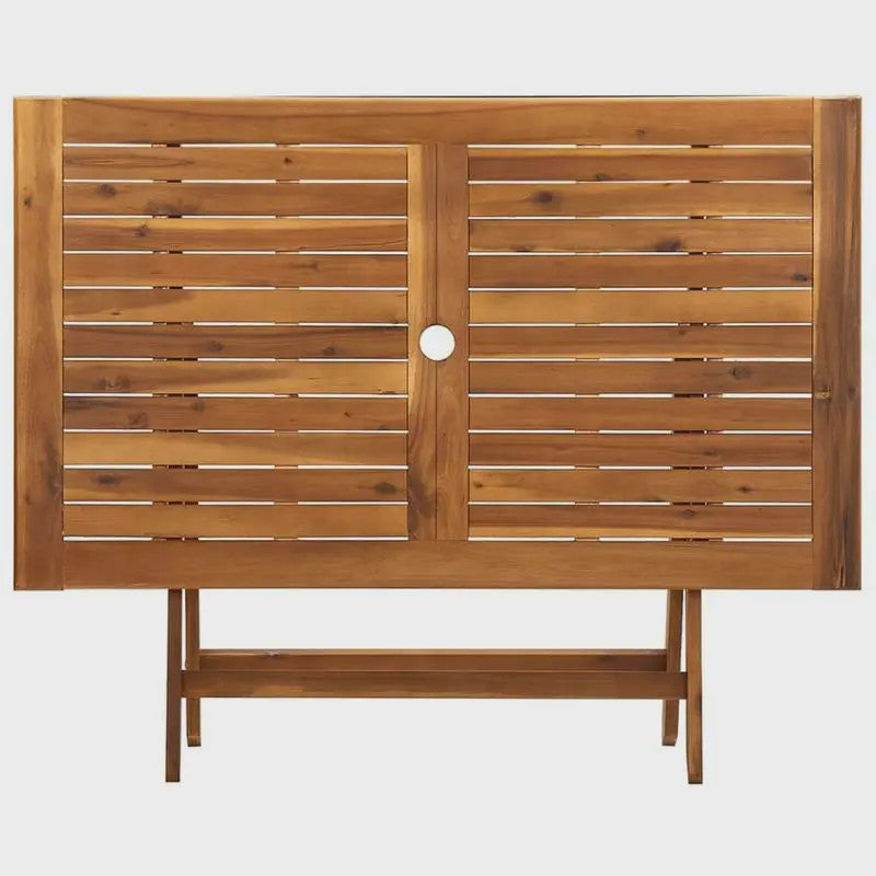 Opvouwbare Tuintafel Acacia Hout 120x70x75 cm - Duurzaam & Lichtgewicht