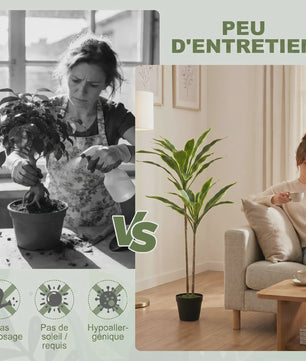 Kunstplant Cordyline Boom in Pot - 90 cm - Realistische Bladeren - Binnen & Buiten