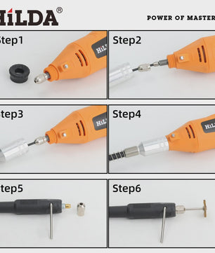 HILDA Flexibele As voor Dremel & Roterende Gereedschappen - Slijpmachine Accessoire