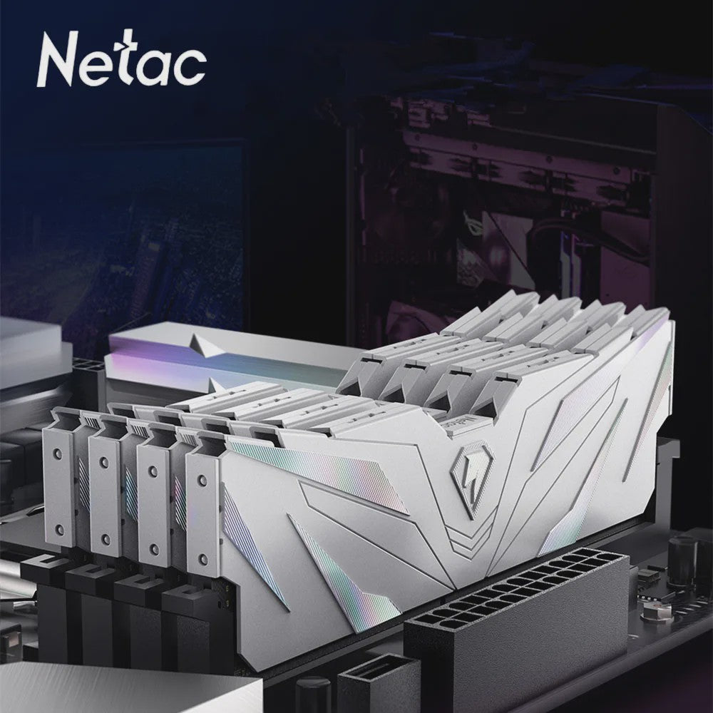 Netac DDR4 RAM Geheugen 16GB/32GB Kit - 3200MHz/3600MHz met Heatsink & XMP 2.0