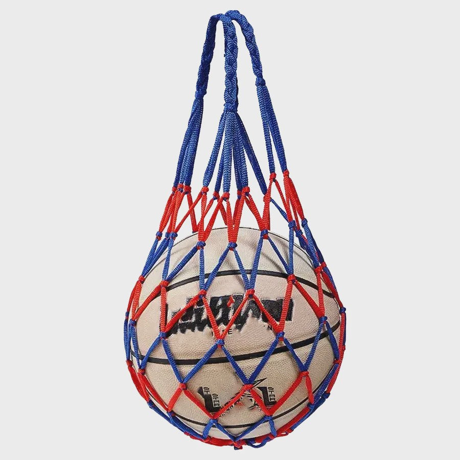Duurzame Basketbal Net Tas - Sterk Geweven Nylon Opbergnet voor Ballen