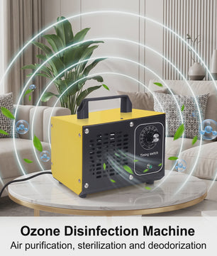 Ozon Generator 60000mg/h - Luchtzuiveraar voor Huis, Auto & Kantoor