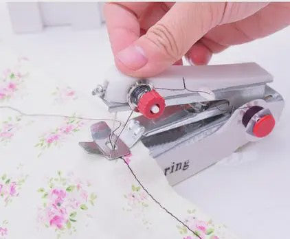 Handige Draagbare Mini Naaimachine voor Snelle Kledingreparaties en Naaiwerk