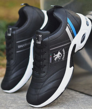 Herensneakers Leer - Casual & Sportief - Comfortabele Outdoorschoenen