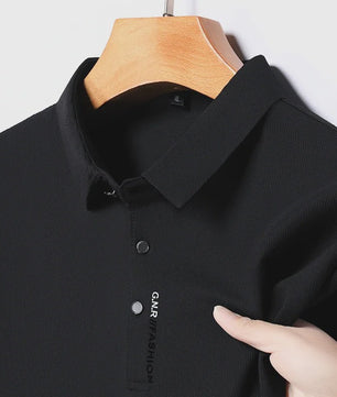 Heren Poloshirt Korte Mouw - Ademend, Comfortabel & Elastisch - Casual Zakelijke Stijl