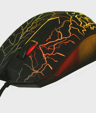 Gaming Muis met 3200DPI, Ergonomisch Design en Kleurrijke LED Verlichting