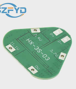 3S 12V Lithium Batterij Beschermingsbord (BMS) - 8A Overcharge/Over-discharge