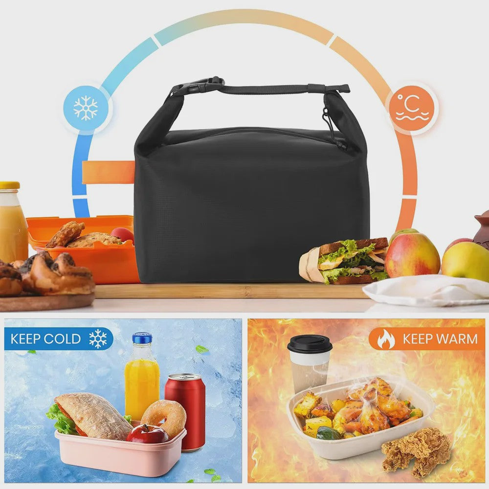 Geïsoleerde Lunchtas met Aluminiumfolie - Houd Maaltijden Warm & Koud