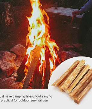 Fatwood Fire Starter Sticks - Natuurlijke Aanmaakhoutjes voor Buiten & Survival
