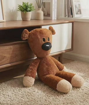 Mr. Bean Knuffelbeer Pluche Speelgoed - Zacht & Decoratief, Cadeau voor Kinderen en Volwassenen