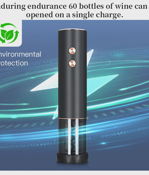 Elektrische Wijnopener en Decanteer Set - Automatische Vacuümpomp & Snelle Schenker