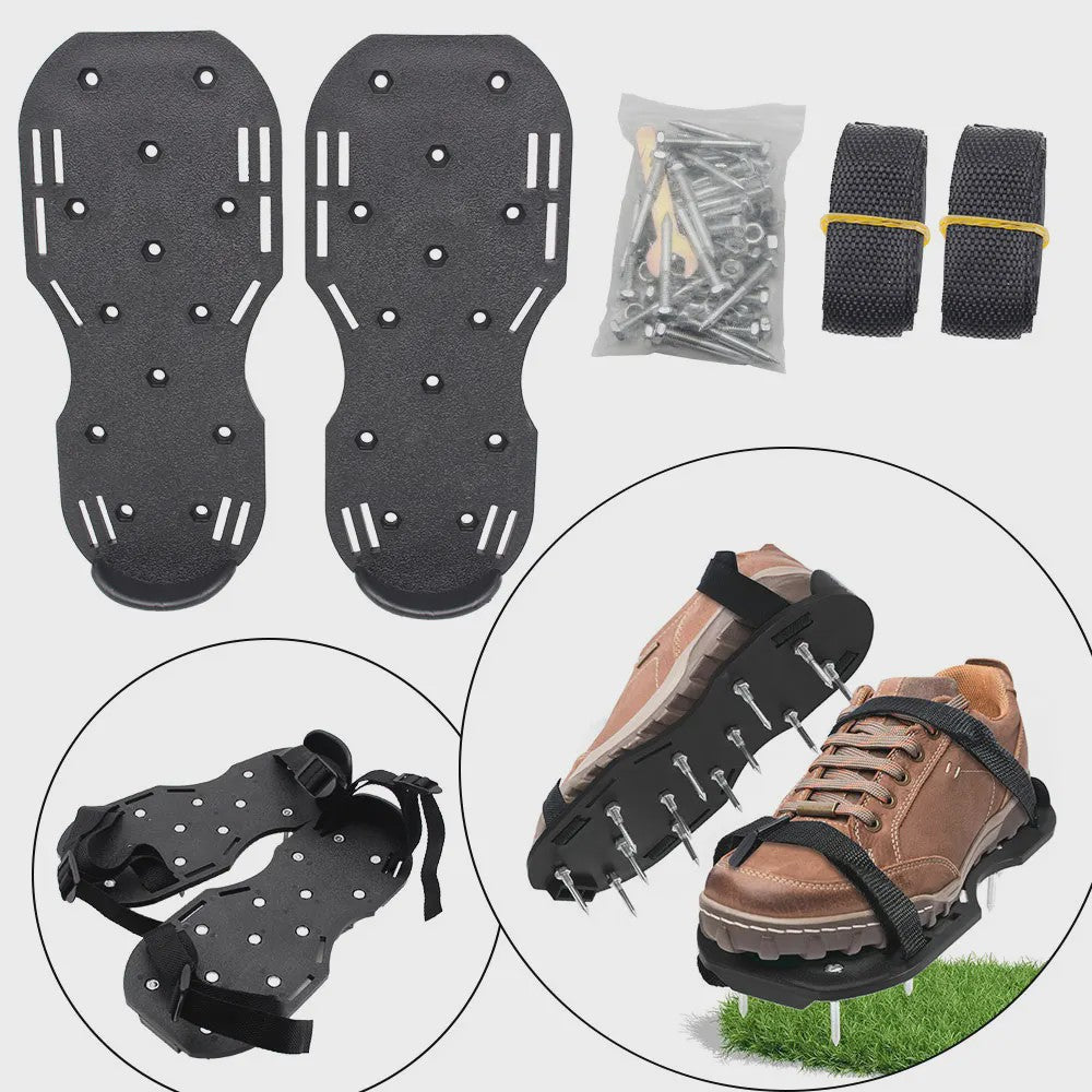 Beluchtingsschoenen met Spikes - Voor Tuinonderhoud en Betonwerken