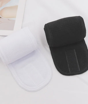 Verstelbare Make-up Haarband - Zachte Badstof Hoofdband voor Gezichtsreiniging & Yoga