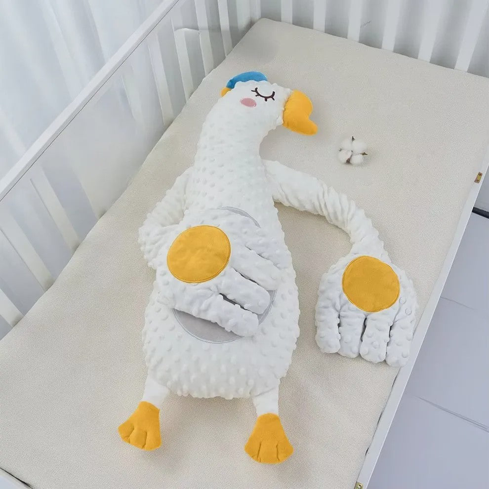 Babyslaapkussen met Afstandsbediening - Zachte Knuffel met Kalmerende Patting Functie