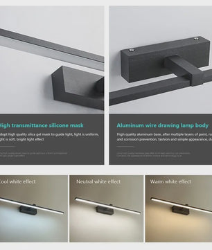 Moderne LED Spiegelverlichting Badkamer Wandlamp - Waterdicht & Stijlvol