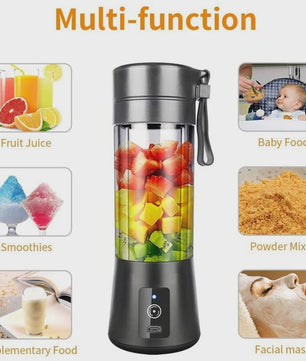 Draagbare Smoothie Blender - USB Oplaadbaar - Mini Fruit Juicer voor Shakes & Smoothies