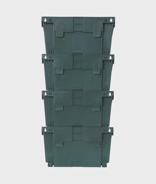24x Verticale Tuinbakken Muur Gemonteerd - Groen - Stapelbaar - Plantenbakken